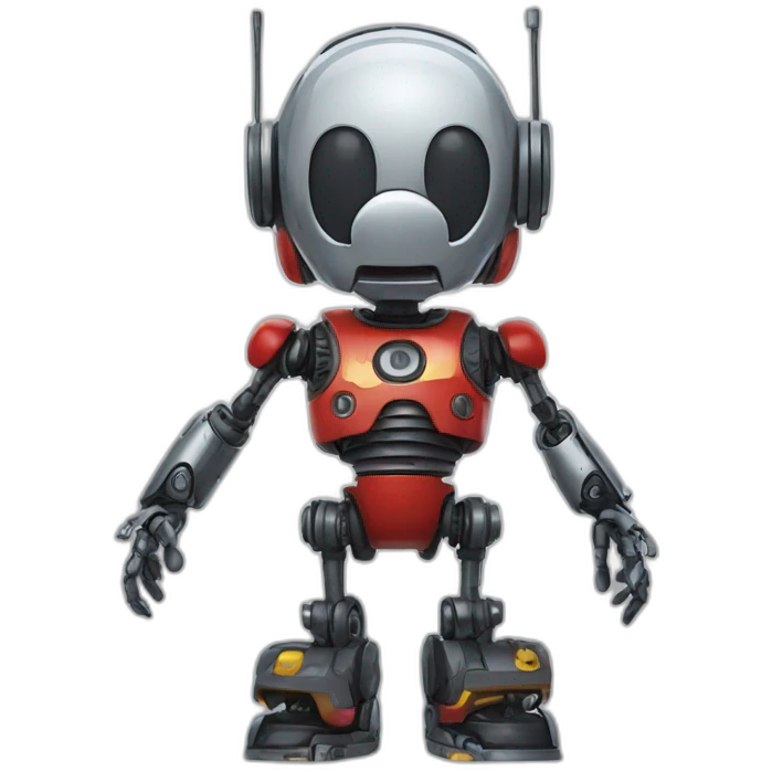 mickey mouse robotico emoji