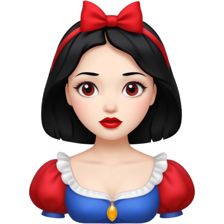 Snow white emoji