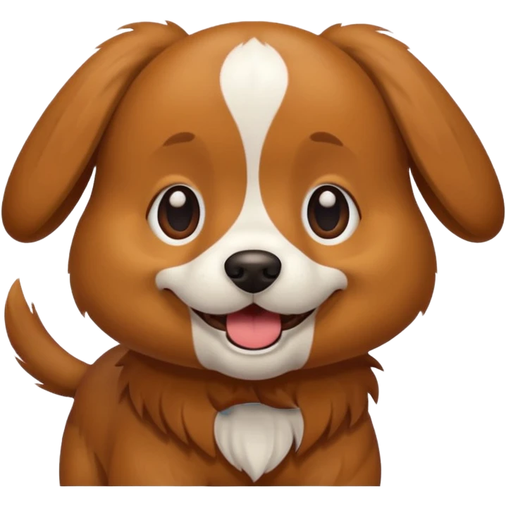 a dog emoji