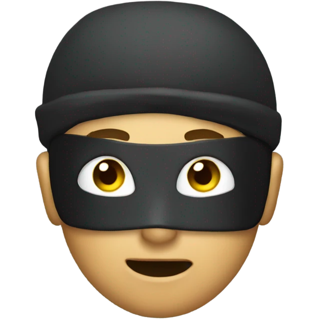Robbery emoji emoji