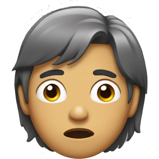 exhausted emoji