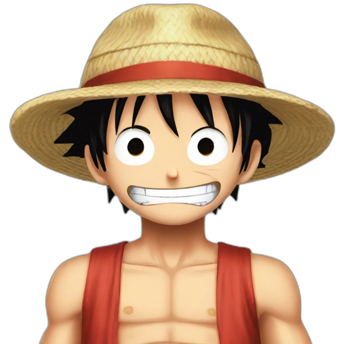 One piece luffy emoji
