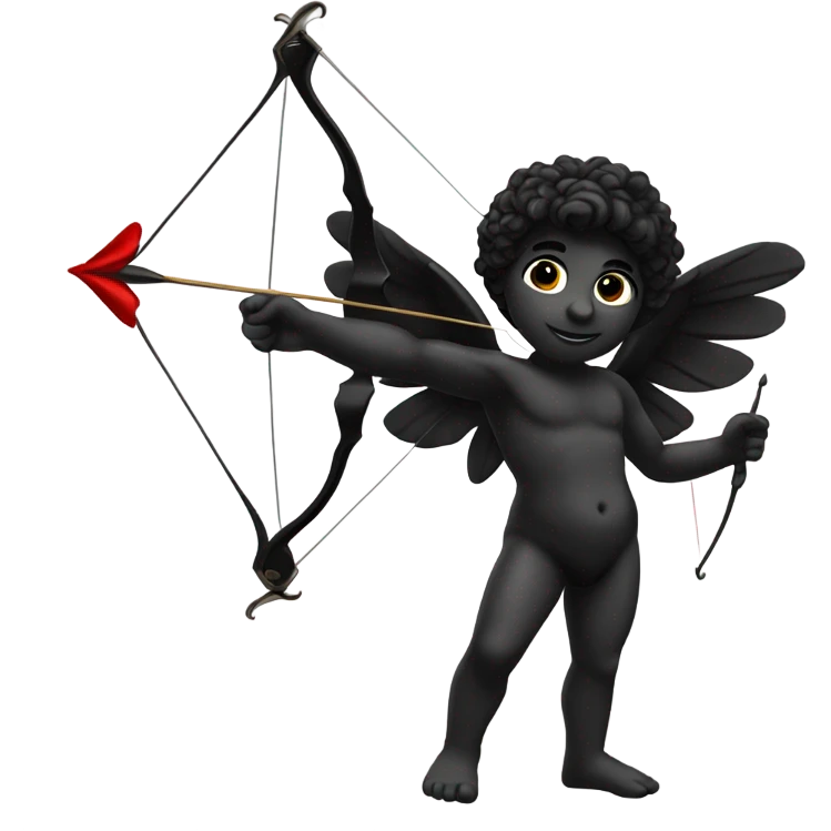 Black Cupid  emoji