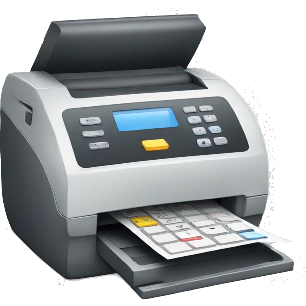Printer that prints calculators emoji