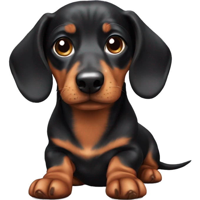 dachshund cute  emoji