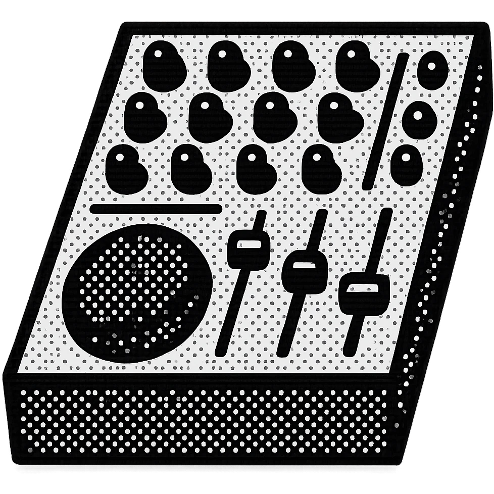 DJ mixer emoji