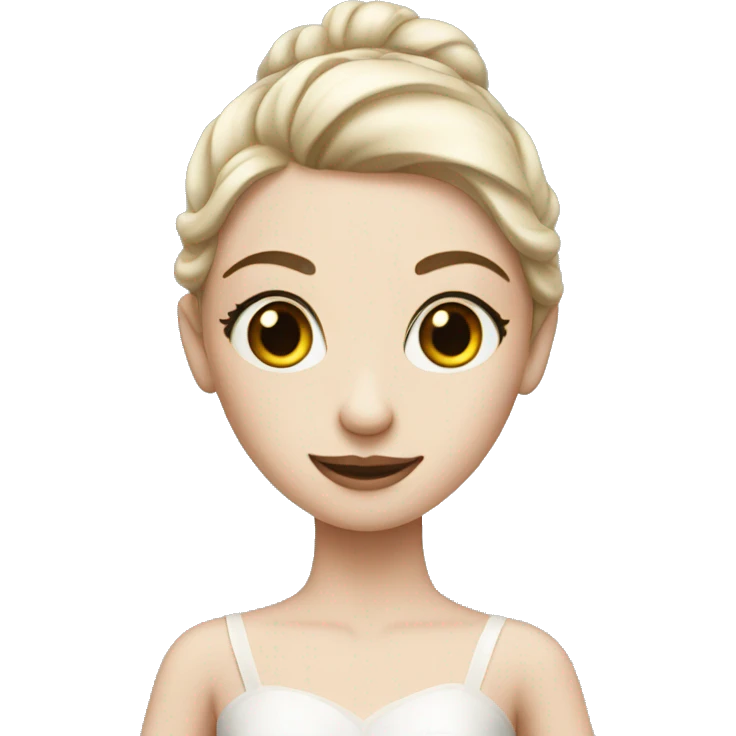 white skin ballerina emoji