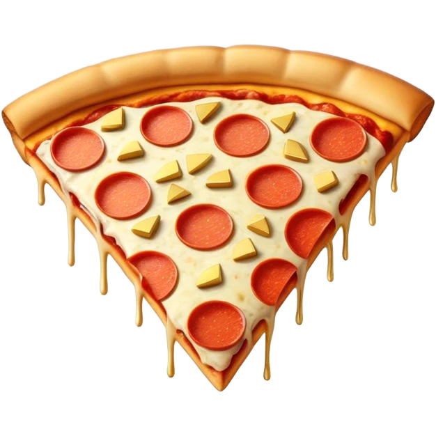 Pizza with gold bars emoji