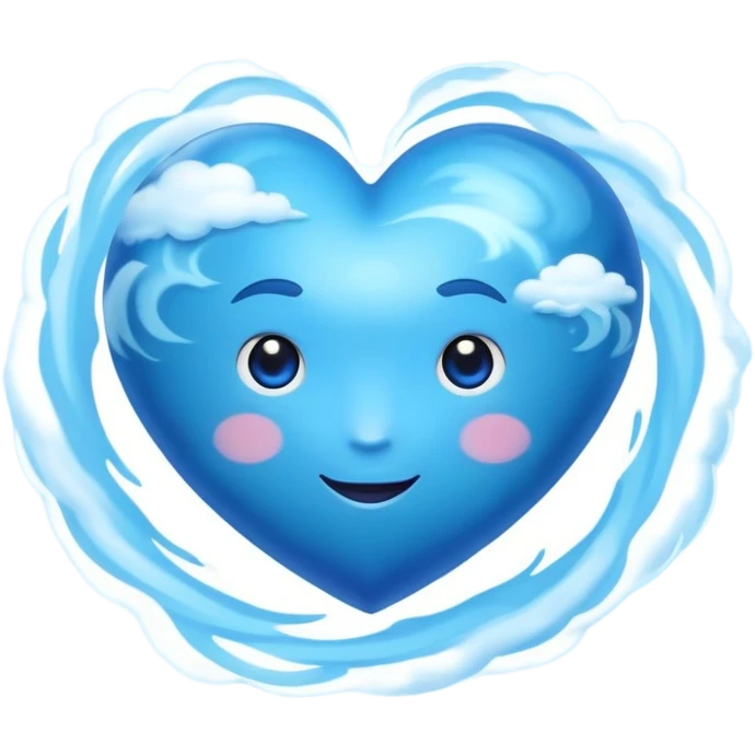 heart shape planet neptune emoji