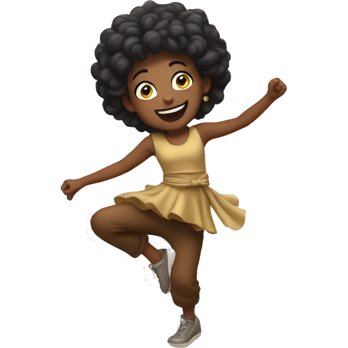 Happy dance  emoji