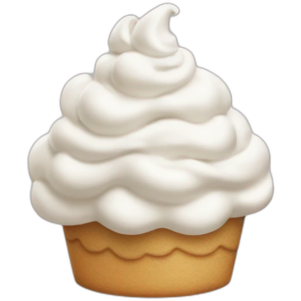 whipped cream emoji