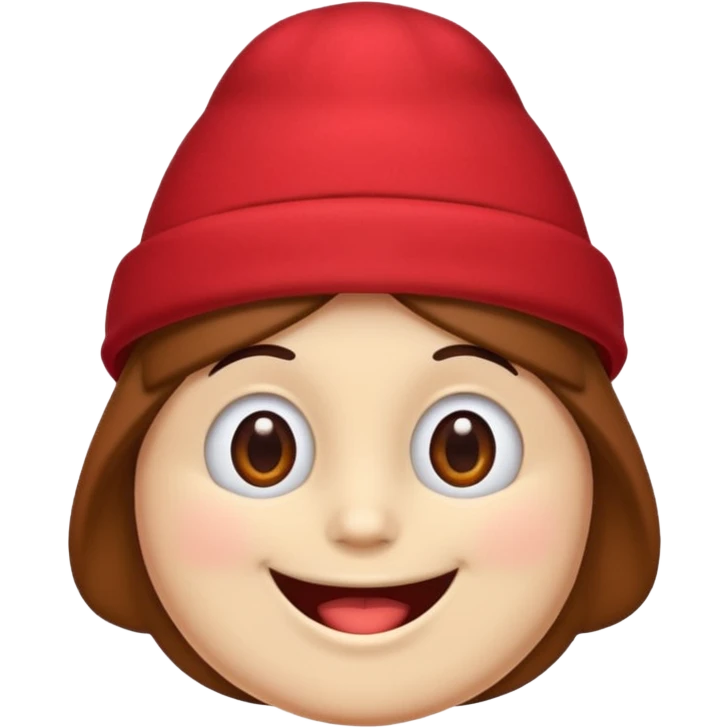 Caca with hat emoji