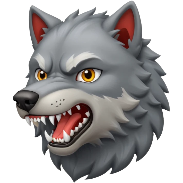 a dire wolf emoji