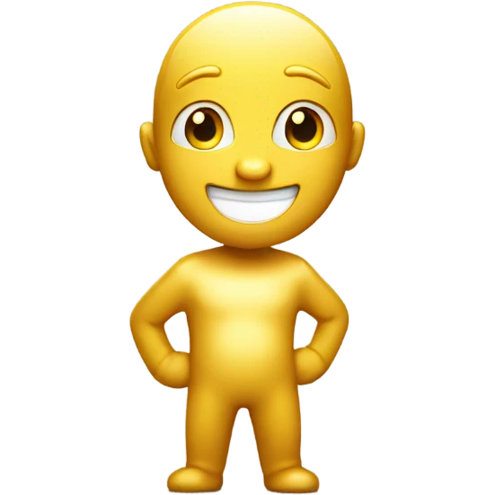 golden smiling emoji emoji