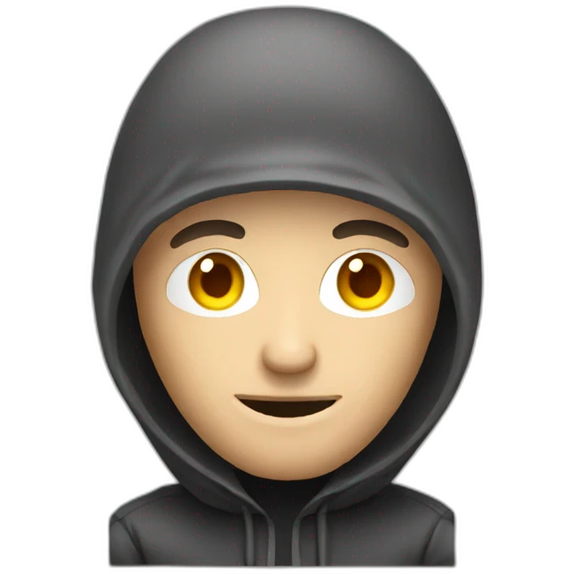 Hacker man emoji