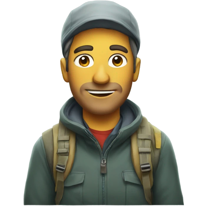 Trekking emoji