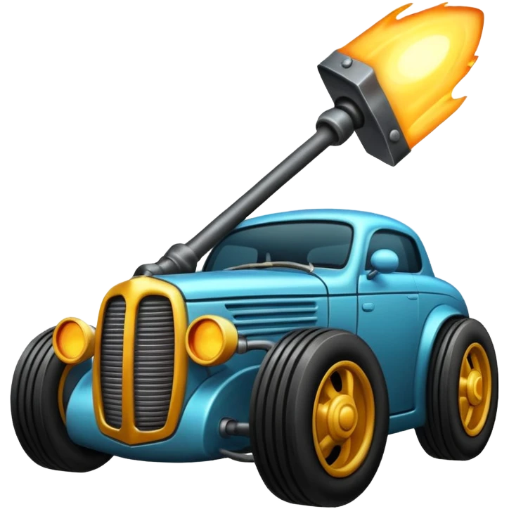 hot iron metal rod emoji