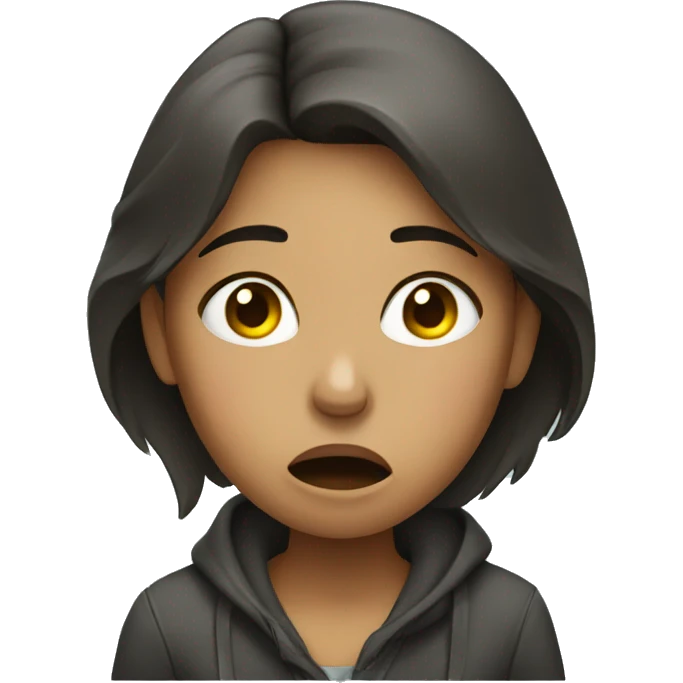 girl crying about money emoji