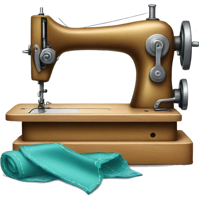 A sewing machine for WhatsApp emoji emoji