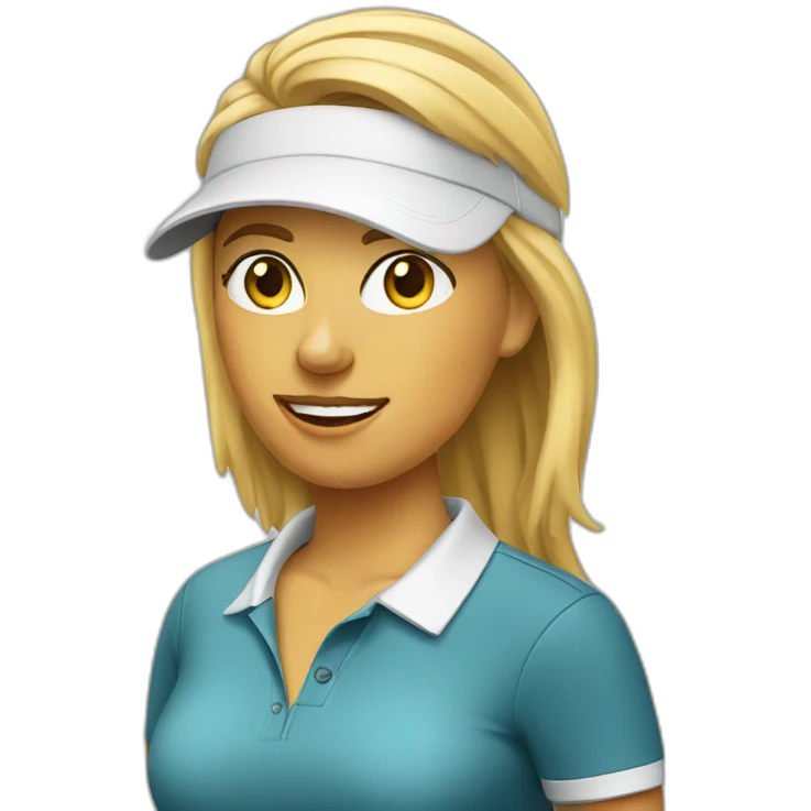 woman-golf-coach emoji