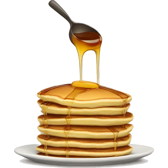 Pancakes with syrup  emoji