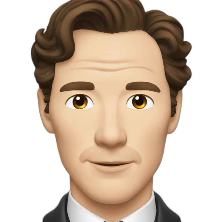 benedict cumberbatch kiss you emoji