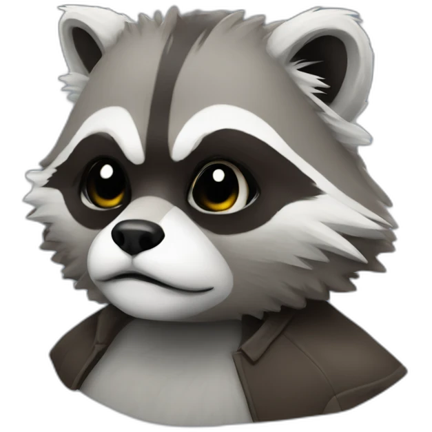 racoon karl marx emoji