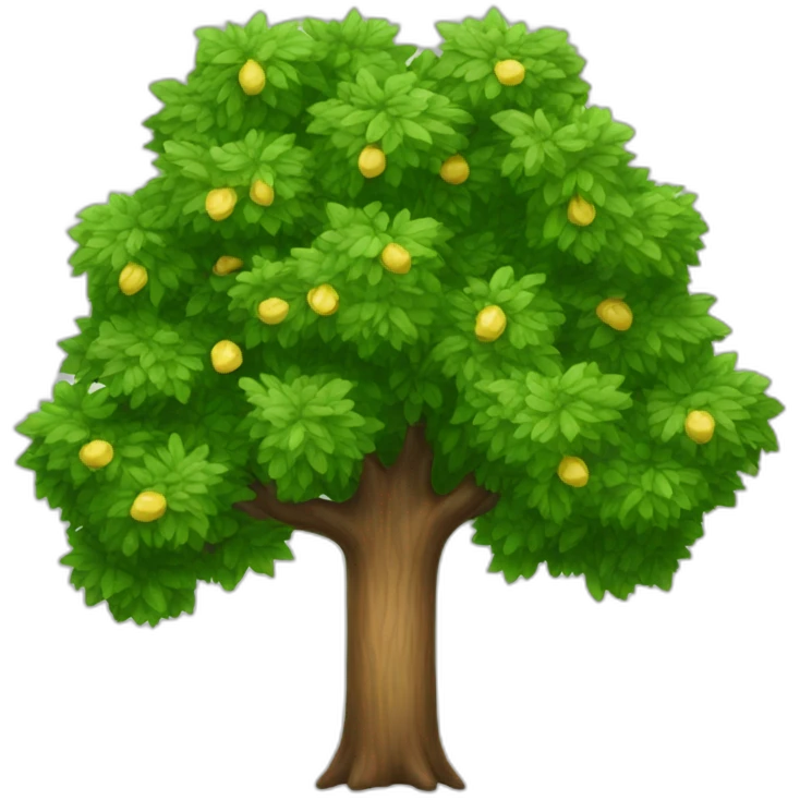 tree with bowtie emoji