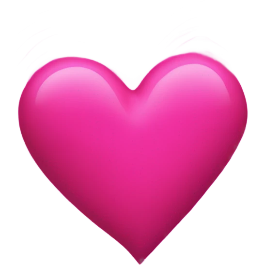 Dancing heart pink emoji