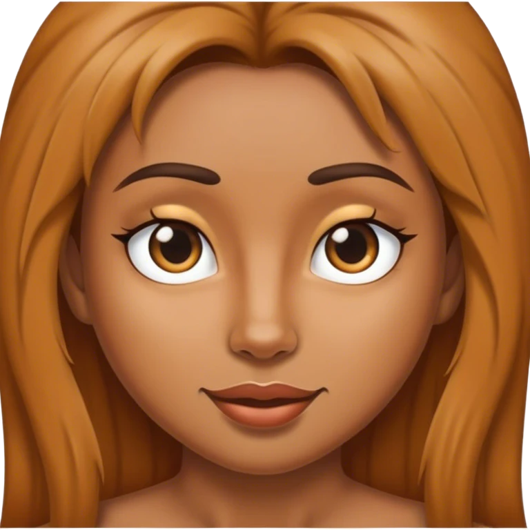 Woman with hairy pubic area clothed emoji