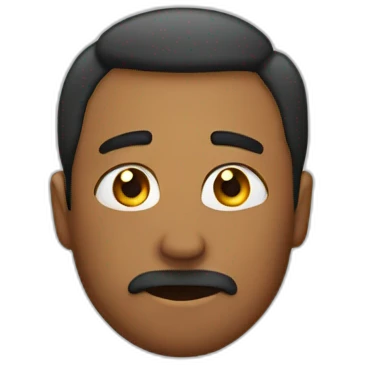 Say no in a funny way emoji