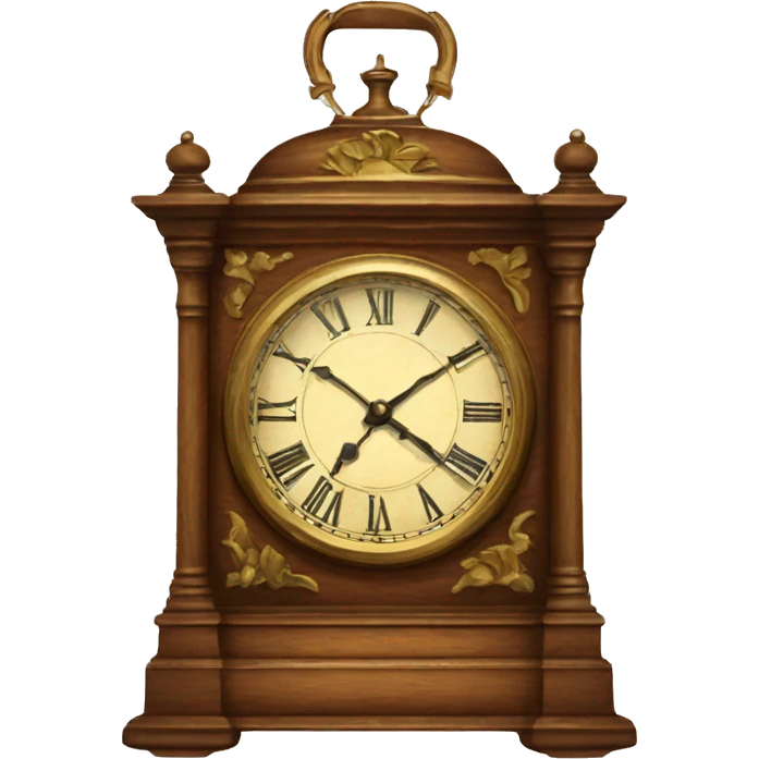 vintage clock emoji