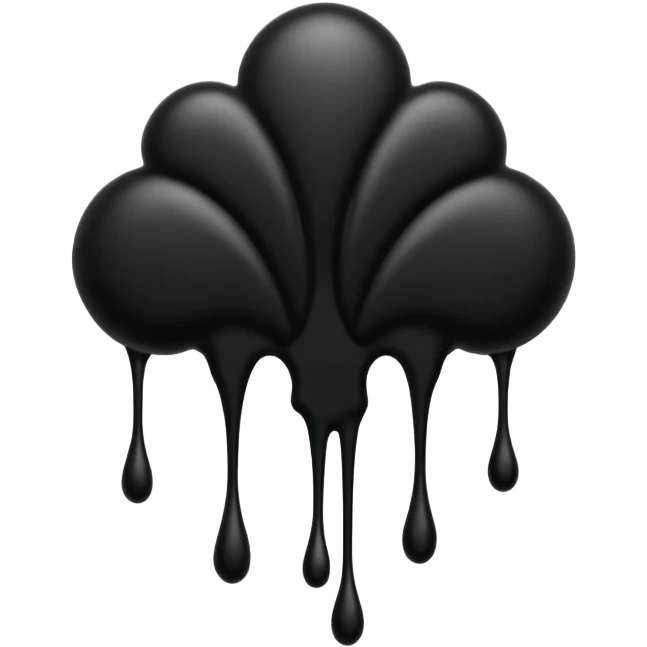 Spilled Ink Blot emoji