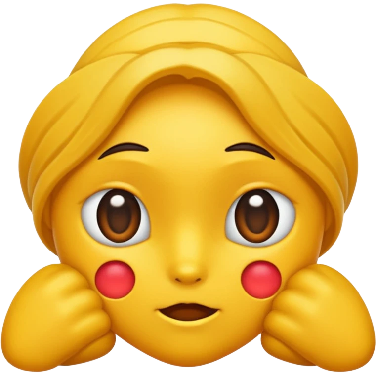 A naked girl sucks a dick on her knees emoji
