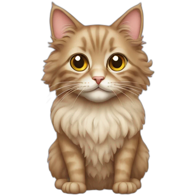 Laperm cat emoji