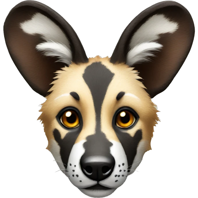 african wild dog emoji