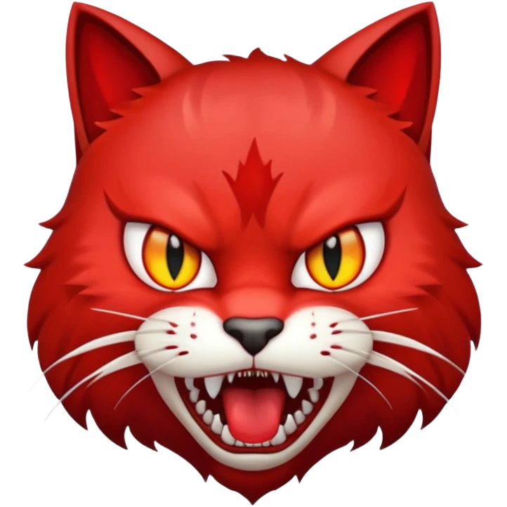 angry blood cat emoji