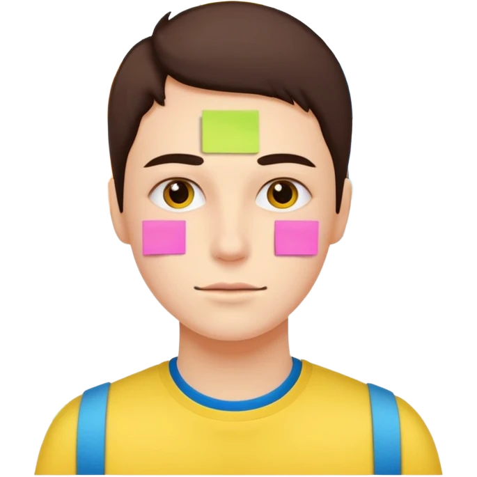 Fais-moi demain coller les unes à côté des autres. emoji