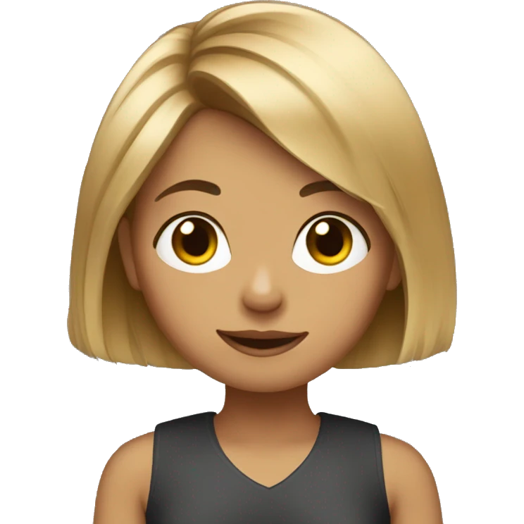 girl with yorkshire terrier emoji