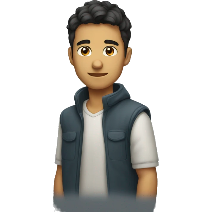 joven calvo emoji