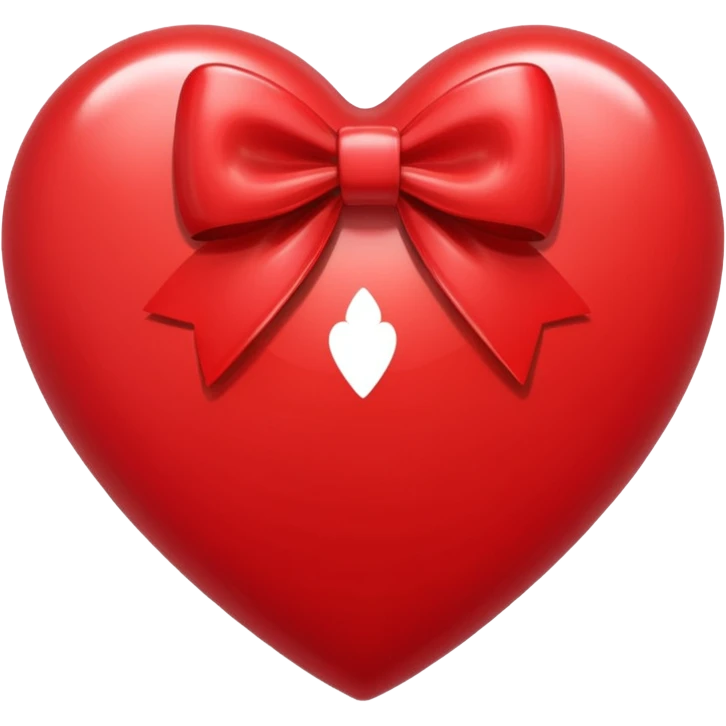 heart with bow emoji