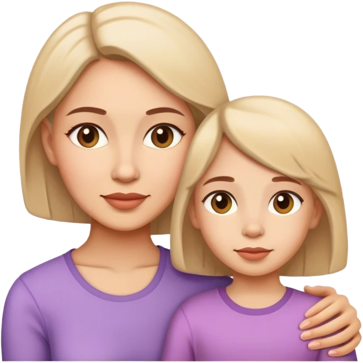 любовь матери к дочери emoji