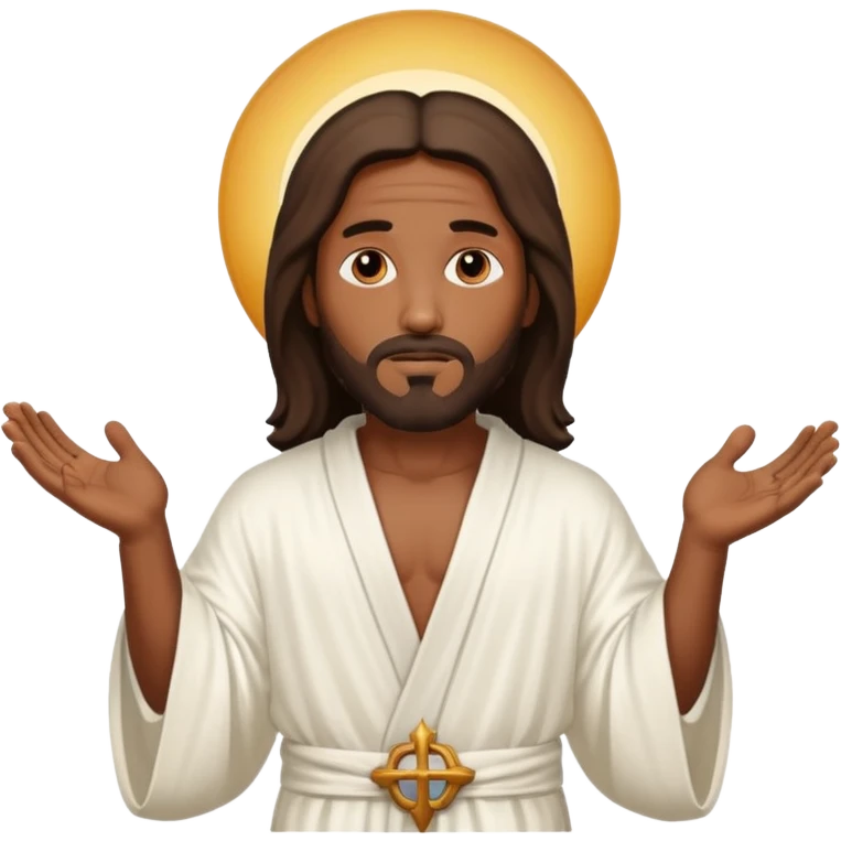 Black Jesus emoji