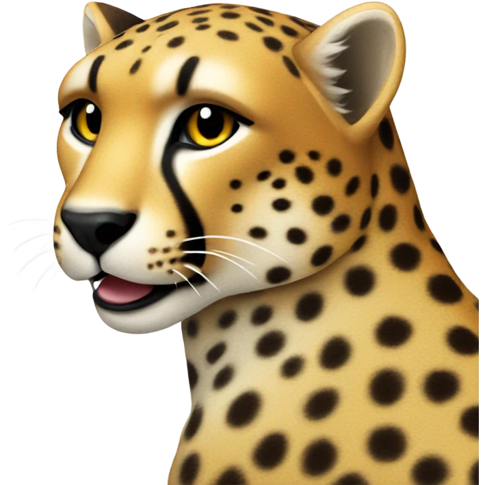 Cheetah lighter emoji