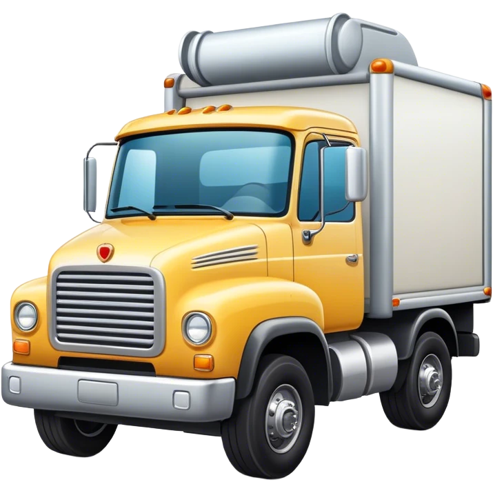 Cool truck  emoji