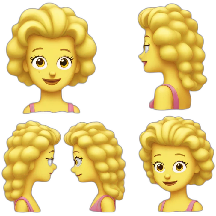 skincare lisa simpson emoji