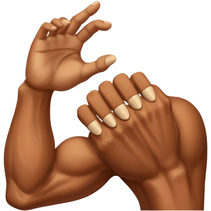 Striking out  emoji