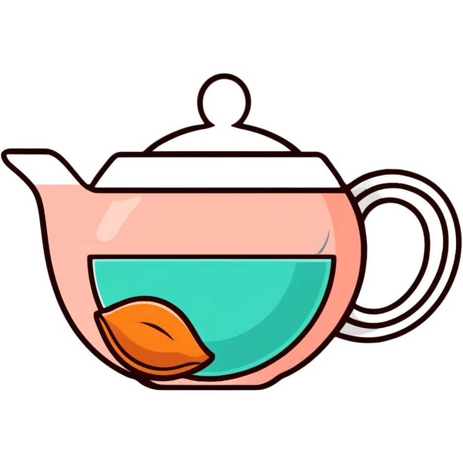 Tea sea peach us emoji