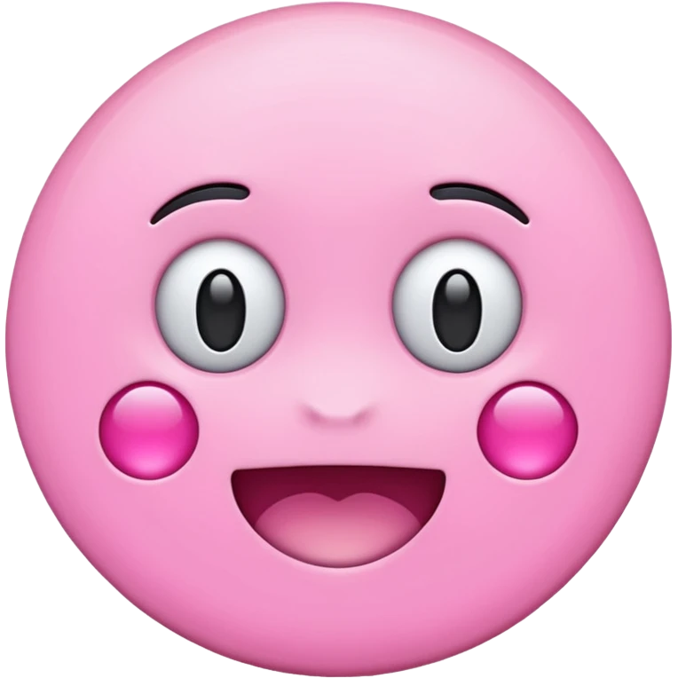 Pink circle emoji emoji