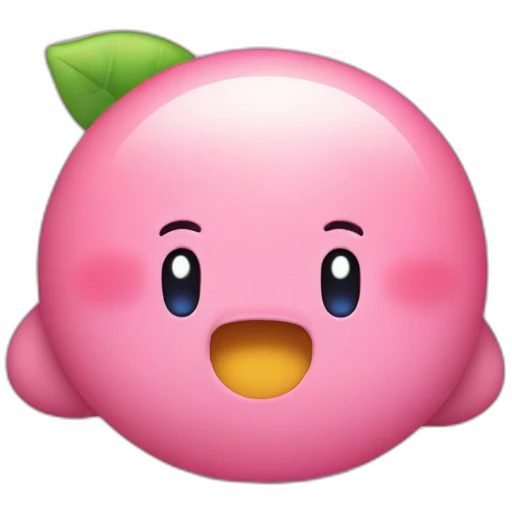 Plump kirby emoji